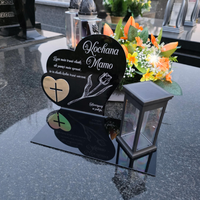 ZNICZ SOLARNY z Grawerem Wieczna Lampka Latarenka LED STATUETKA dla mamy