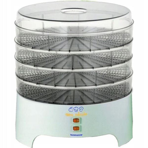 Suszarka Do Grzybów Owoców NIEWIADÓW 970.02 PS 500W +GRATIS Nożyk 17 litrów zdjęcie 5