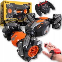 SAMOCHÓD ZDALNIE STEROWANY RC RĘKĄ GESTAMI PILOT AUTO PODŚWIETLENIE LED 4x4