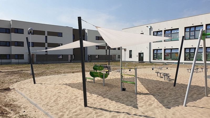 ŻAGIEL PRZECIWSŁONECZNY ZACIENIACZ OGRODOWY BIAŁY EKONOMICZNY 3,2X4,2 zdjęcie 9