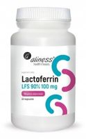 Aliness Lactoferrin laktoferyna LFS 90% 100 mg 30 kapsułek