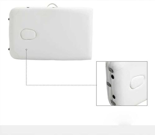 łóżko do masażu składane aluminiowe białe pako 700-039wt na Arena.pl