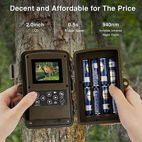 kamera myśliwska 1080P 20MP z czujnikiem ruchu podczerwieni Night Vision zdjęcie 3