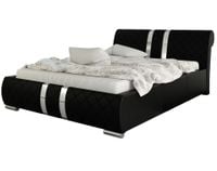 ŁÓŻKO TAPICEROWANE 120x200 Z STELAŻEM I POJEMNIKIEM ŁÓŻKA DO SYPIALNI