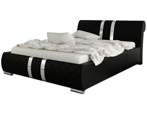 ŁÓŻKO TAPICEROWANE 120x200 Z STELAŻEM I POJEMNIKIEM ŁÓŻKA DO SYPIALNI na Arena.pl