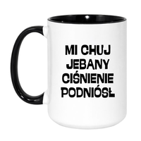 Duży Biało-Czarny 450 ml