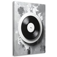 Obraz do salonu biura restauracji klubu muzycznego, Płyta