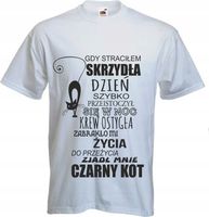 Koszulka MĘSKA Z NAPISEM NADRUKIEM PREZENT imię