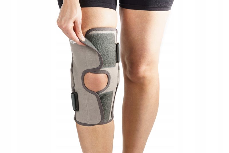 PROFESJONALNA ORTEZA KOLANA STABILIZATOR Z SZYNAMI zdjęcie 6