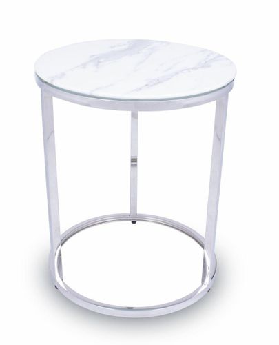 Stolik kawowy Treze Silver 45 cm na Arena.pl
