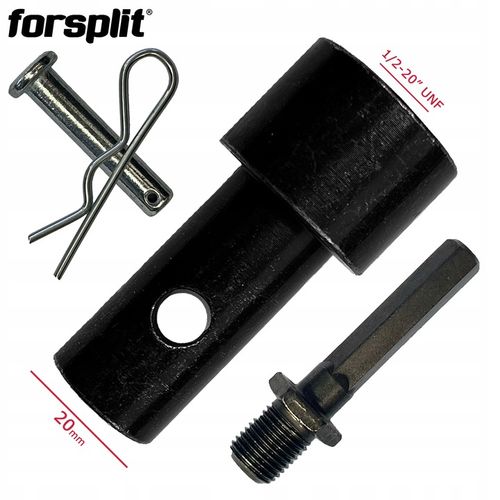 Adapter do wiertarki - Wkrętarka HEX > Wiertło do gleby 20 mm / świder na Arena.pl