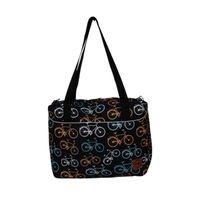 Torbo Plecak Damski 3w1 z motywem rowerów