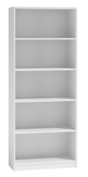 Nowoczesny Regał Otwarty 60 cm Biały TREN II TS - 5 Kolorów zdjęcie 1