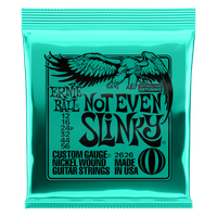 Struny do gitary elektrycznej Ernie Ball 2626 Not Even Slinky Nickel 12-56