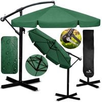 Parasol ogrodowy składany 6 segmentowy 350 cm z pokrowcem Plonos PL-880