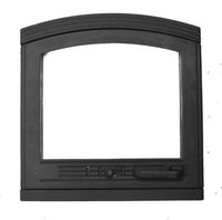 DRZWI D8 LEWE - 50X49 CM ŻELIWNE PIECOWE WĘDZARNIA DRZWICZKI ŻELIWNE