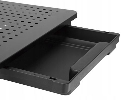 PODSTAWKA POD MONITOR LAPTOPA PODSTAWA PÓŁKA CZARNA REGULOWANA NA BIURKO na Arena.pl