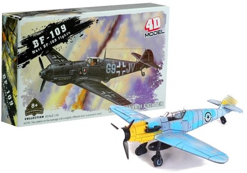 Samolot Puzzle 4D Modelarstwo BF-109 1:49 na Arena.pl