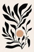 Plakat 20x30cm Kwietnik  Minimalistyczny , Wnętrza Styl Skandynawski, Boho
