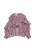 Vero moda Bluzka damska z długim rękawem - Roze rozmiar M