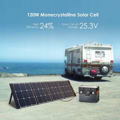 Panel solarny Allpowers 120 W na Arena.pl
