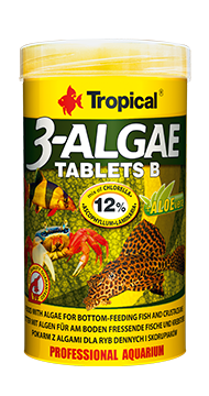 Tropical 3-ALGAE TABLETS B 50ml / 200g na Arena.pl