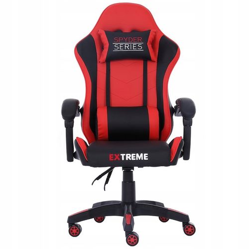 FOTEL GAMINGOWY Extreme SPYDER dla Graczy, regulowane oparcie na Arena.pl