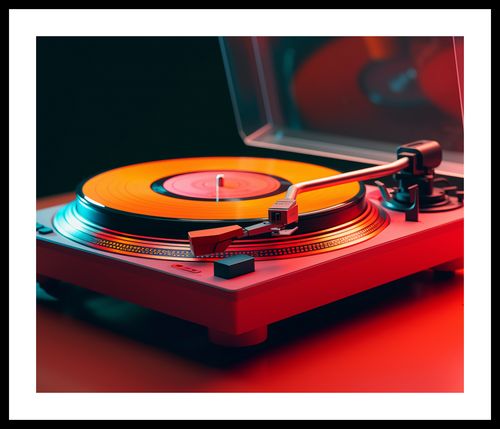 Plakat 60x50cm Retro Granie na Arena.pl