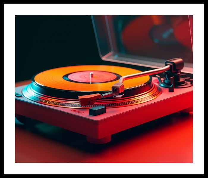 Plakat 60x50cm Retro Granie zdjęcie 3