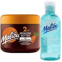 Malibu Masło Przyspieszające SPF2 + Żel Po Opalaniu 100ml