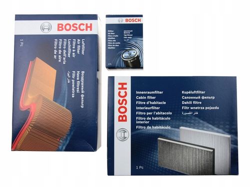 Zestaw Filtrów Audi A3 8V 1.2 / 1.4 TFSI BOSCH na Arena.pl