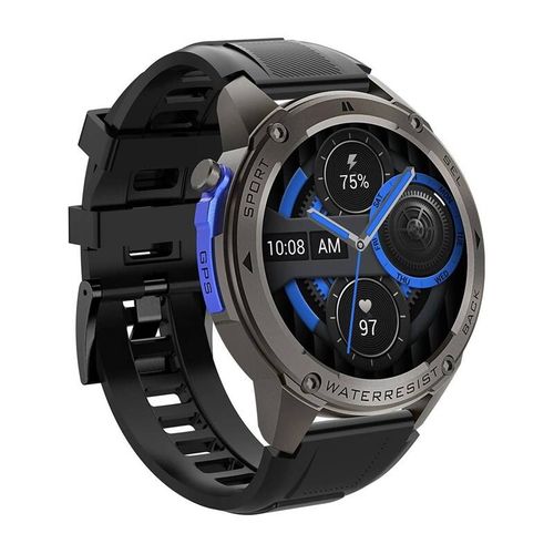 Smartwatch BlitzWolf BW-Voyager1 GPS Aktywność i Zdrowie Czarny na Arena.pl