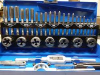 ZESTAW NARZYNEK I GWINTOWNIKÓW 32 szt. M3-M12