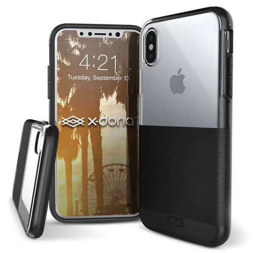 X-DORIA DASH Apple iPhone X - BLACK LEATHER na Arena.pl