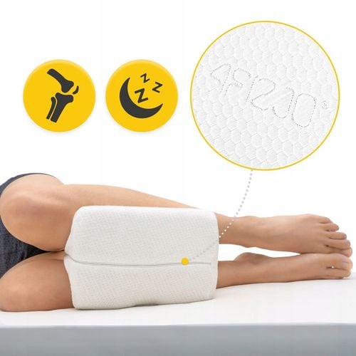 PODUSZKA ORTOPEDYCZNA KLIN MIĘDZY NOGI KOLANA DO SPANIA SEPARATOR MEMORY na Arena.pl