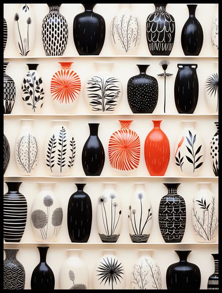 Plakat 60x80cm Gliniana Harmonia zdjęcie 2