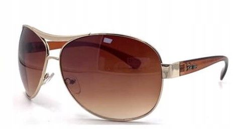 Okulary przeciwsłoneczne aviatory pilotki Filtr UV400 7052M- B - GRATIS zdjęcie 1