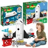 KLOCKI LEGO DUPLO LOT PROMEM RAKIETĄ W KOSMOS PREZENT DLA 2,3,4,5 LATKA