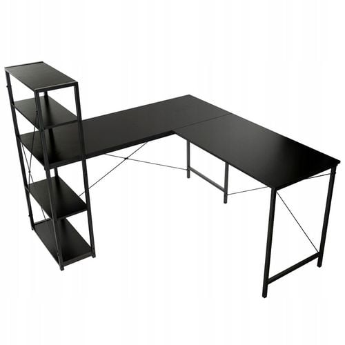 DUŻE BIURKO NAROŻNE KOMPUTEROWE DWUSTRONNE DO BIURA LOFT METALOWE na Arena.pl