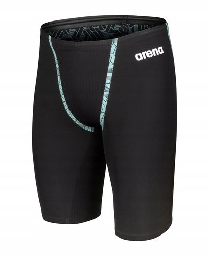 Strój startowy męski Arena Men's Powerskin Primo Jammer Black Teal R.UK24 na Arena.pl