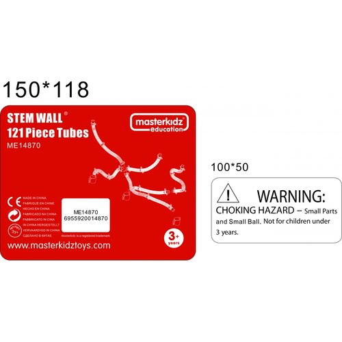 MASTERKIDZ System Rur Do Tablicy STEM 121 elementów na Arena.pl