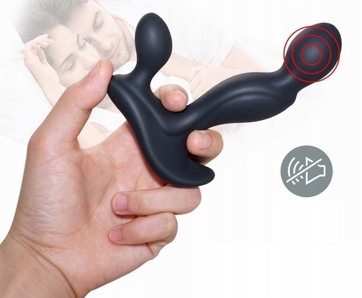 MASAŻER PROSTATY WIBRATOR KOREK ANALNY 3w1 USB zdjęcie 15