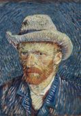 Plakat 70x100cm  Self-Portrait 2, Van Gogh Vintage do Salonu