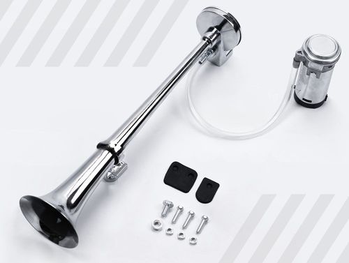 Klakson pneumatyczny z kompresorem 150db na Arena.pl