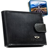 portfel skórzany ptn n61l-bmvt-0152 black