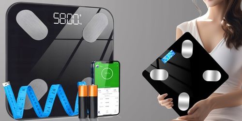 WAGA ŁAZIENKOWA BLUETOOTH SMART 25w1 180Kg ANALITYCZNA INTELIGENTNA + na Arena.pl