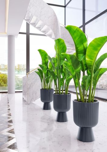 2x Doniczka okrągła Keli Mika 30 i 40 Donica na nóżce Kwietnik na Arena.pl