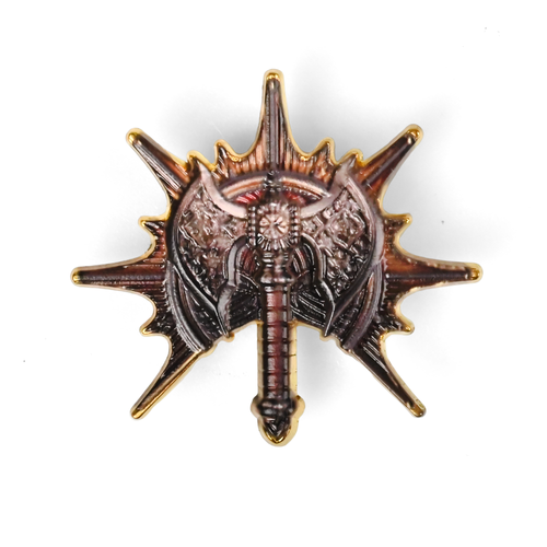 Barbarian Class Badge | 10 cm | Metal | Przypinka | Baldur’s Gate 3 na Arena.pl
