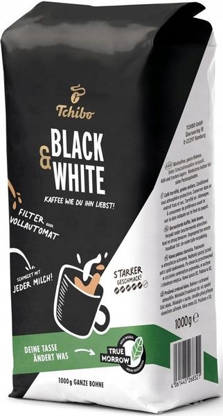Kawa ziarnista Tchibo Black & White 1000 g zdjęcie 1