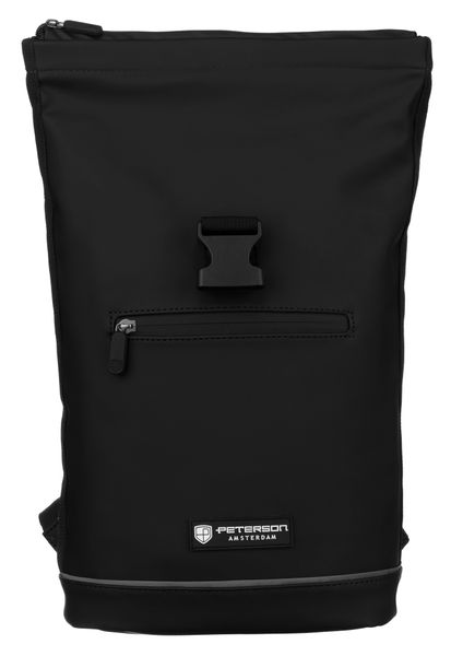 plecak peterson pu ptn eb66-6489 black zdjęcie 4